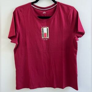 Tommy Hilfiger Red Blouse women’s 
Size: M